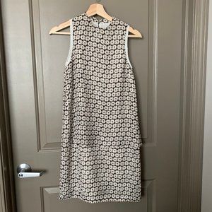 Reiss Floral Layered Shift Dress Meghan Markle 2